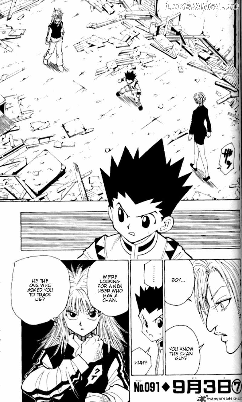 Hunter x Hunter, Chapter 91 image 01